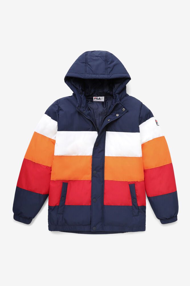 Fila Miesten Takki Giovanni Puffa Monivärinen - STWQ-23916